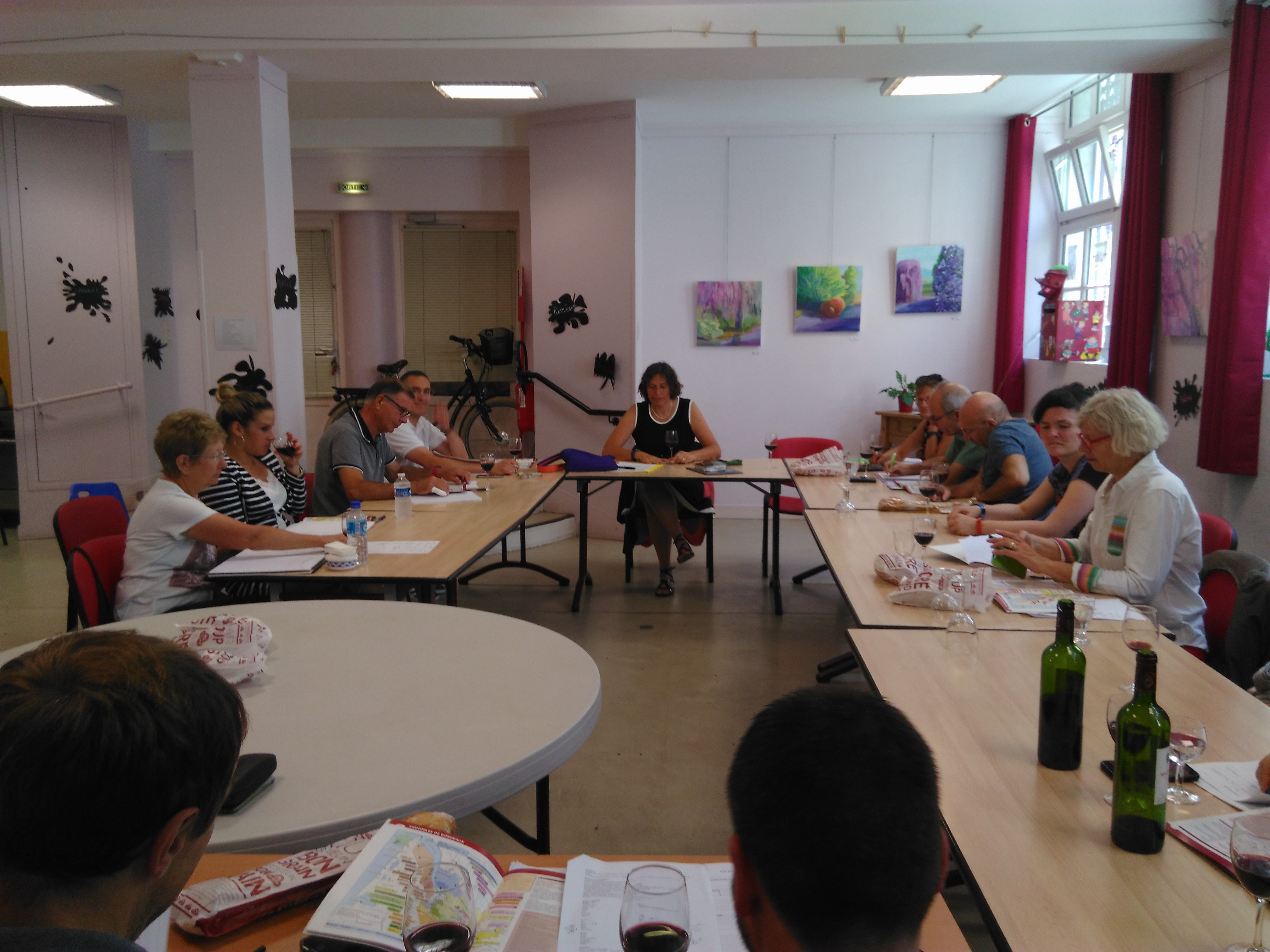 cours d'oenologie sur le Bordelais