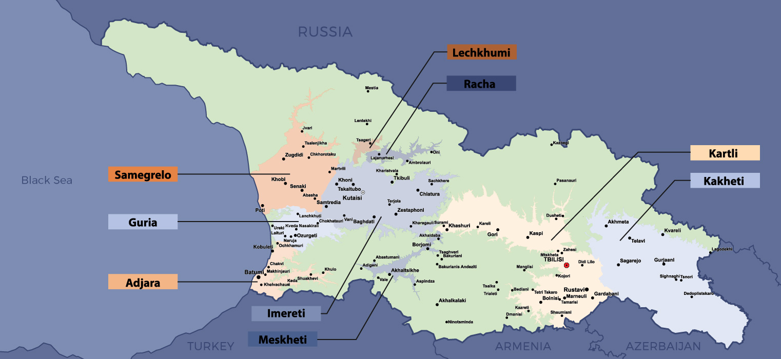 le vignoble géorgien - cours oenologie paris